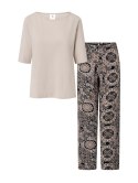 Piżama La Boheme Beige XL Momenti Per Me Piżama La Boheme Beige XL Momenti Per Me
