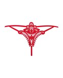 Stringi Luiza Czerwone Czerwony L/XL Obsessive Stringi Luiza Czerwone Czerwony L/XL Obsessive