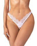Stringi Arrowel White otwarte Biały L/XL Obsessive Stringi Arrowel White otwarte Biały L/XL Obsessive