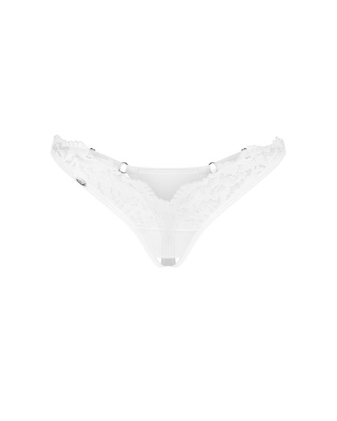 Stringi Arrowel White otwarte Biały L/XL Obsessive Stringi Arrowel White otwarte Biały L/XL Obsessive