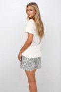 Piżama Impressive You Short Beige L Momenti Per Me Piżama Impressive You Short Beige L Momenti Per Me