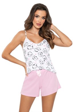 Piżama Sheep Top Różowa Różowy XXL Donna