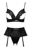 Komplet Monroe Czarny XL Irall Komplet Monroe Czarny XL Irall