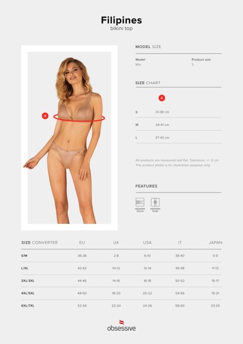 Filipines bikini Top Obsessive Filipines bikini Top Obsessive