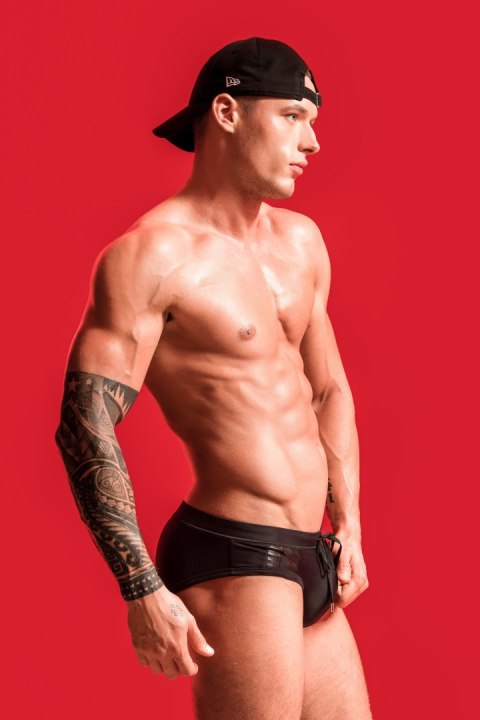 Kąpielówki Aero Black (kieszonka Push-up) Alpha Male Kąpielówki Aero Black (kieszonka Push-up) Alpha Male