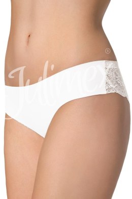Figi Tanga Brasil Białe Julimex