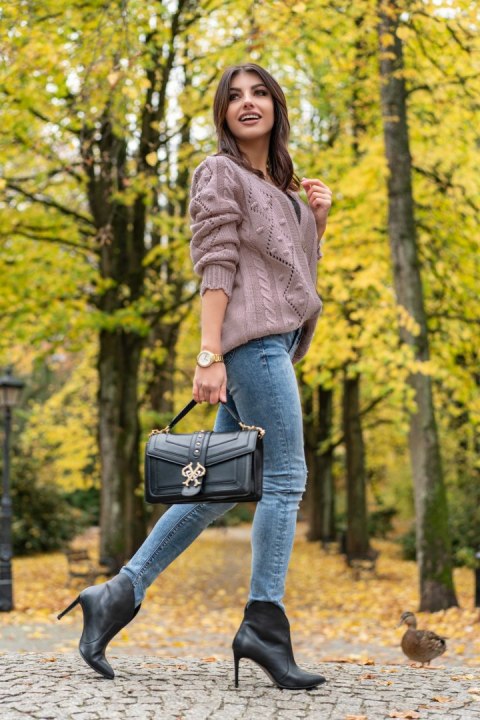 Sweter Versi Dusty Rose Dusty Rose ONE SIZE Merribel Sweter Versi Dusty Rose Dusty Rose ONE SIZE Merribel