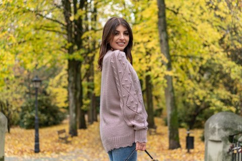 Sweter Versi Dusty Rose Dusty Rose ONE SIZE Merribel Sweter Versi Dusty Rose Dusty Rose ONE SIZE Merribel